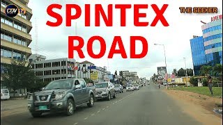 Spintex Road full coverage  Accra Ghana Enjoy the ride [upl. by Libyc]