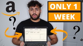 I Tried Dropshipping on Amazon For a Week Complete Beginner [upl. by Calderon]