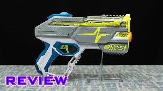 REVIEW Nerf Hyper Rush40  Sidearm Game Changer [upl. by Salokin]