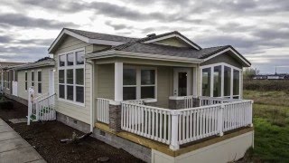 The Sunset Bay  3 Bedroom Double Wide Manufactured Home for Sale in OR CA WA [upl. by Mcgaw675]