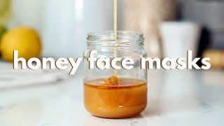 DIY Honey Face Mask Recipes For Glowing Skin [upl. by Iong]