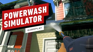 PowerWash Simulator Might Be the Most Oddly Satisfying Game of 2021  Gameplay [upl. by Clayton]