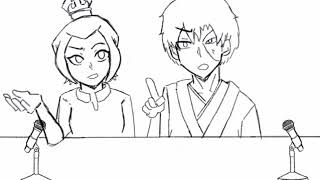 Zuko and Azula at a Panel  ATLA Animatic [upl. by Namurt231]