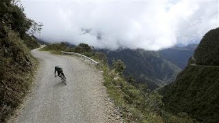 Biking Bolivias Death Road [upl. by Eislek]