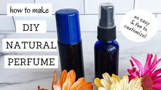 How to Make Natural Perfume  DIY PERFUME WITH ESSENTIAL OILS AND VODKA RUM  Bumblebee Apothecary [upl. by Rives]