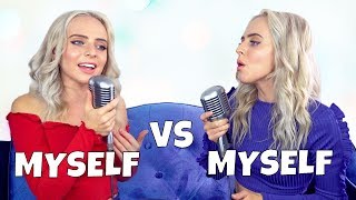 Top Hits of 2018 in 5 Minutes SING OFF vs MYSELF  Madilyn Bailey [upl. by Sidnee]