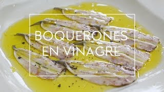 COMO HACER BOQUERONES EN VINAGRE  Las María Cocinillas [upl. by Demha]