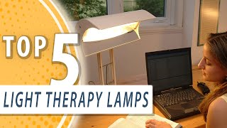 Best Happy Light  Top 5 Best Light Therapy Lamps Review [upl. by Snej]