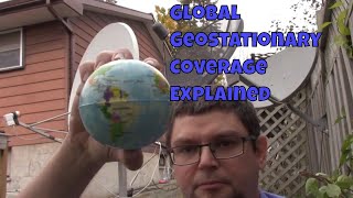 Free To Air Satellite TV Channels on Galaxy 16  990°West  Global Geostationary Coverage Explained [upl. by Stewart]