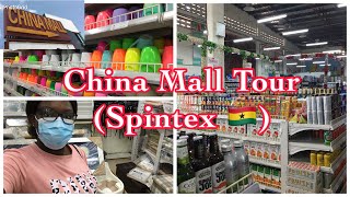 China Mall Tour Spintex 🇬🇭 African YouTuber [upl. by Hayyifas]