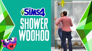 Shower WOOHOO in The Sims 4 Newest Woohoo Location [upl. by Gibrian]