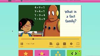 Addition and Subtraction Fact Families [upl. by Yzzo]