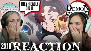 Finally  DEMON SLAYER  2X18 Finale Reaction [upl. by Nailliw]