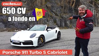 Porsche 911 TURBO S Cabriolet  Prueba  Test  Review en español  cochesnet [upl. by Shep]