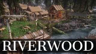 Skyrim Mods Riverwood Modded  Collection of Mods for Riverwood [upl. by Wanda]