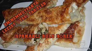 Ispanakli Rulo börek börekçeşitleri denenmistarifleraboneol [upl. by Dustin108]