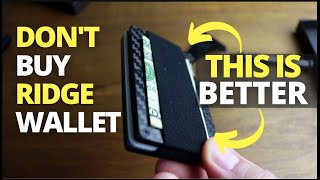 Rossm Carbon Fiber Wallet Unboxing amp Review  Better than Ridge [upl. by Crosley]