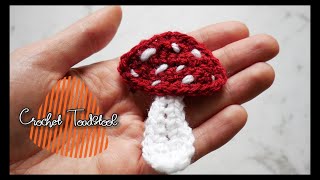 Autumn Crochet Toadstool Tutorial 🍄 [upl. by Ilyah736]