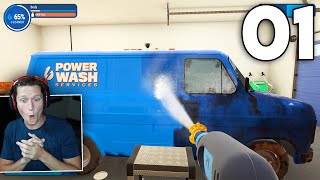 Power Wash Simulator  Part 1  The Beginning [upl. by Ilohcin]