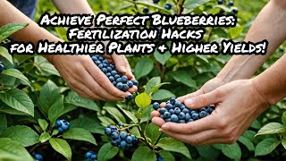 Great Tips on Fertilizing Blueberries For Improving Yields [upl. by Ariamat]