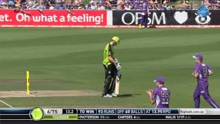 Hobart Hurricanes vs Sydney Thunder match highlights [upl. by Tedric]