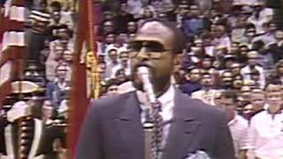 Marvin Gaye  The Star Spangled Banner  Live  1983 [upl. by Spaulding]