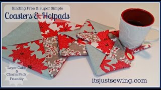 How to make coasters and hotpads [upl. by Aivirt340]