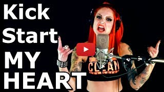 Motley Crue  Kickstart My Heart cover  Kati Cher  Ken Tamplin Vocal Academy [upl. by Kinom163]