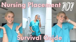 1ST YEAR NURSING  PLACEMENT SURVIVAL GUIDE [upl. by Eniotna915]