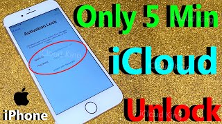 Unlock iCloud Only 5 Min Easy Step how to Unlock Activation Lock iCloud For iPhone 678X Done [upl. by Barcus]