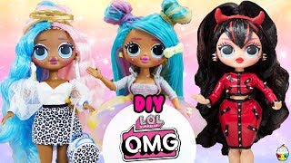 LOL OMG DIY Compilation OMG Sugar Spice Bon Bon Big Sister Makeovers [upl. by Hgielsa]