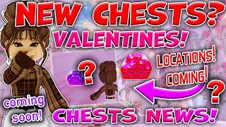 NEW VALENTINES CHESTS Royale High Locations for Chests COMING SOON 2024 Update  Predictions RH [upl. by Adaner]