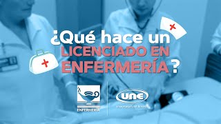 ¿Qué hace un Licenciado en Enfermería [upl. by Brass450]