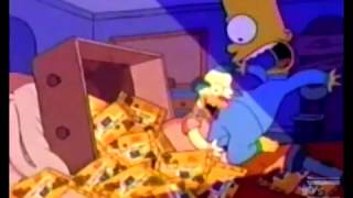 Simpsons Butterfinger BBs Commercial 1994 [upl. by Adile]