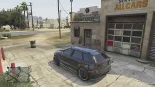 GTA 5 Five Garage Doors That Open Automatically [upl. by Kassie]