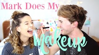 Mark Does My Makeup  Zoella [upl. by Notniuq708]