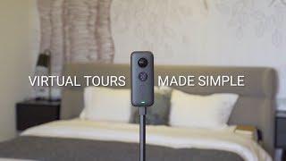 Insta360 ONE X  Virtual Tours Made Easy [upl. by Lyrret]