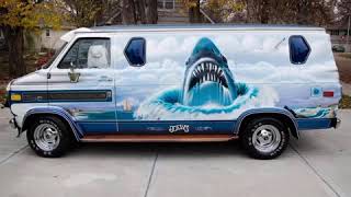 JAWS Van 1976 GMC Vandura Custom Survivor [upl. by Vlad]