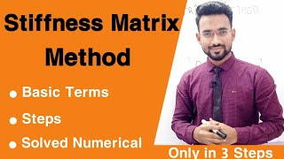 Matrix Method  Stiffness Method for Structural Analysis [upl. by Kristofor]