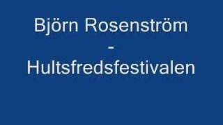 Björn Rosenström  Hultsfredfestivalen [upl. by Llerraf417]