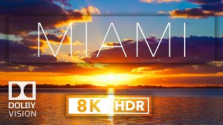 Miami Sunrise 8K Ultra HD HDR [upl. by Schwerin215]