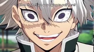 Demon slayer  kimetsu no yaiba Ep22 Tanjiro vs Sanemi Shinazugawa epic fight [upl. by Ettenay]