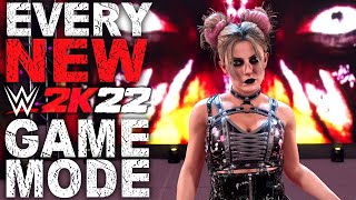 Every New Game Mode In WWE 2K22 [upl. by Cello]