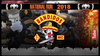 Bandidos MC NATIONAL RUN 2018 [upl. by Imoin729]