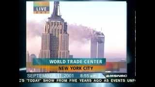 NBC News Coverage of the September 11 2001 Terrorist Attacks Part 1 of 2 [upl. by Suolhcin]