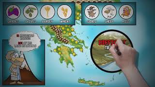 Greece Geography for Ancient World History Activities and Lessons for Students By Instructomania [upl. by Vladamir813]