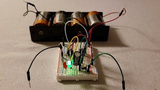 LED Blinking Circuit Using 555 Timer [upl. by Delorenzo]