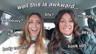 asking my bestfriend questions youre too afraid to ask yours TMI GIRL TALK [upl. by Egedan]