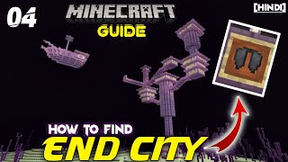 How to Find END CITIES and Elytra Quick and Easy END SHIPS  Minecraft PE 116 [upl. by Apeed240]