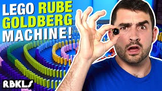 Crazy LEGO Rube Goldberg Machine  REBRICKULOUS [upl. by Helm920]